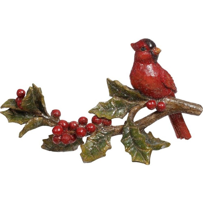 Mark Roberts Christmas 2023 Cardinal On Branch 9X6”