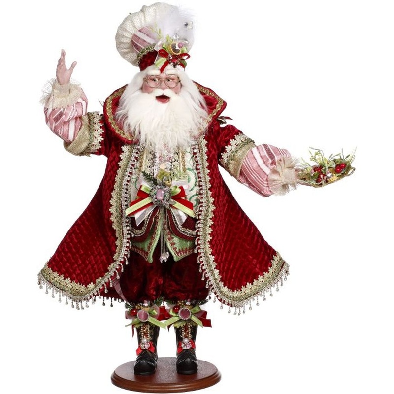 Mark Roberts Christmas 2023 Cupcake Santa Figurine – 26 Inches