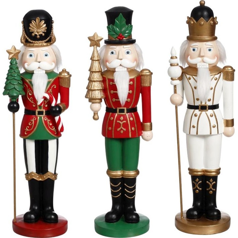 Mark Roberts Christmas 2023 Festive Nutcracker 15”, Assortment of 3