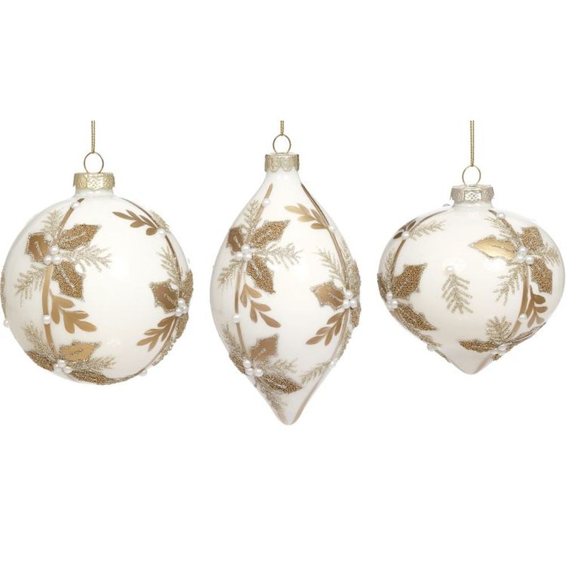Mark Roberts Christmas 2023 Holly Berry Ornament 4-5”, Assortment of 3