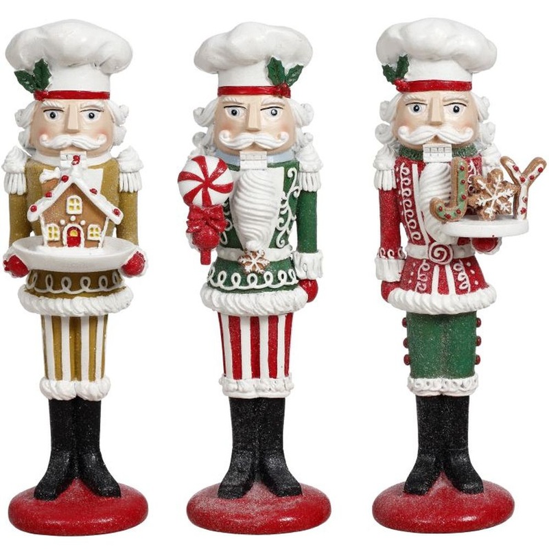 Mark Roberts Christmas 2023 Nutcracker Baker 11”, Assortment of 3
