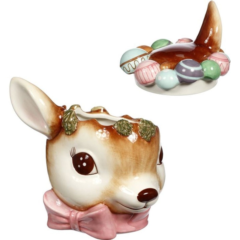 Mark Roberts Christmas 2023 Reindeer Christmas Jar 8”