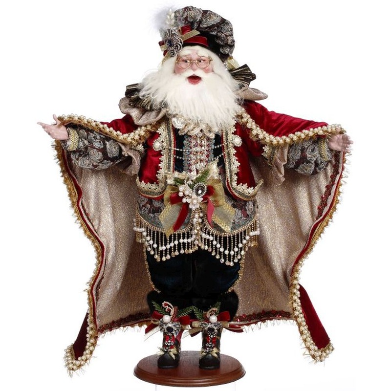 Mark Roberts Christmas 2023 Santa In Paris Figurine – 25 Inches