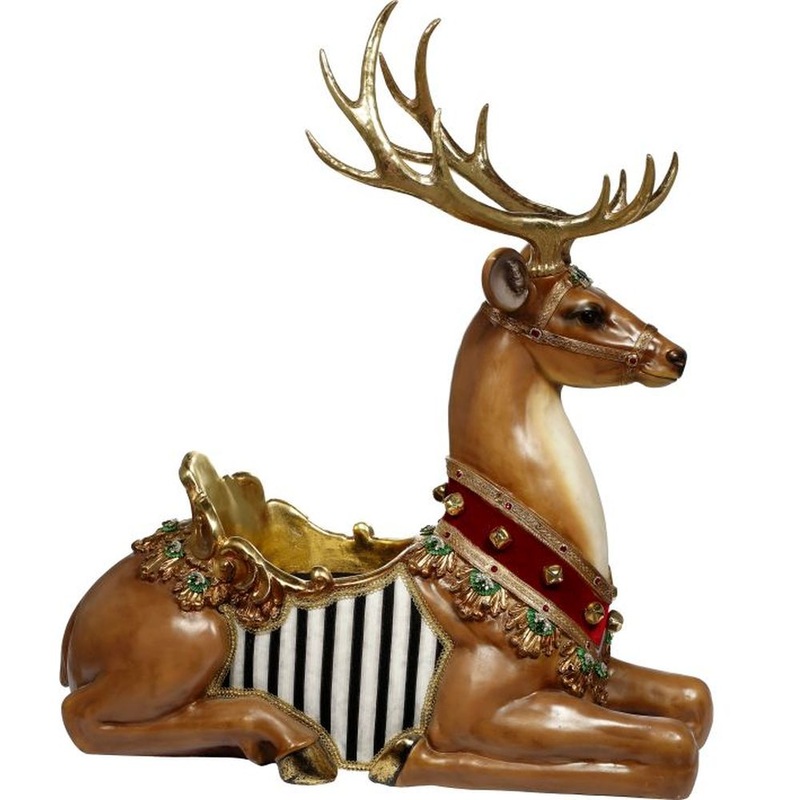 Mark Roberts Christmas 2023 Sitting Deer Figurine 43X45”