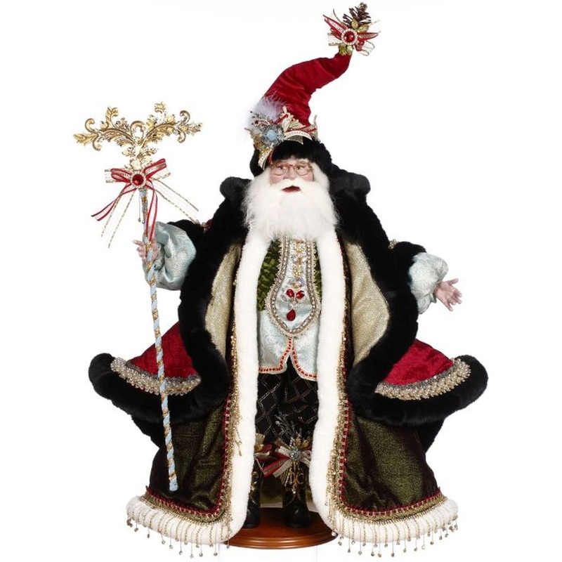 Mark Roberts Christmas 2023 Yuletide Santa Figurine – 26 Inches