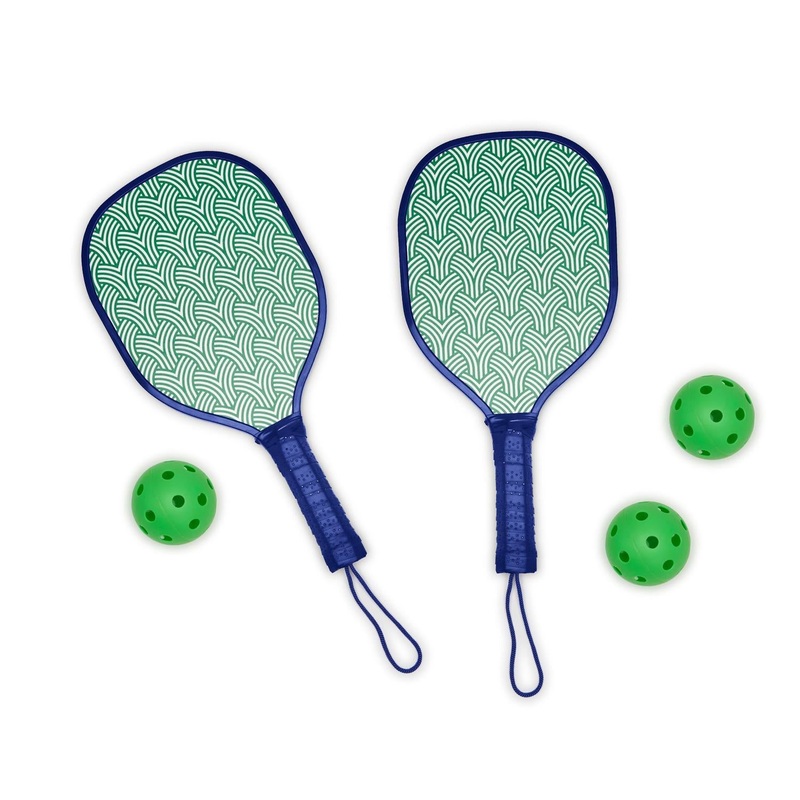 Two’s Company Pickleball Set in 2 Paddles & 3 Ball – Plastic/Plywood/Polyester