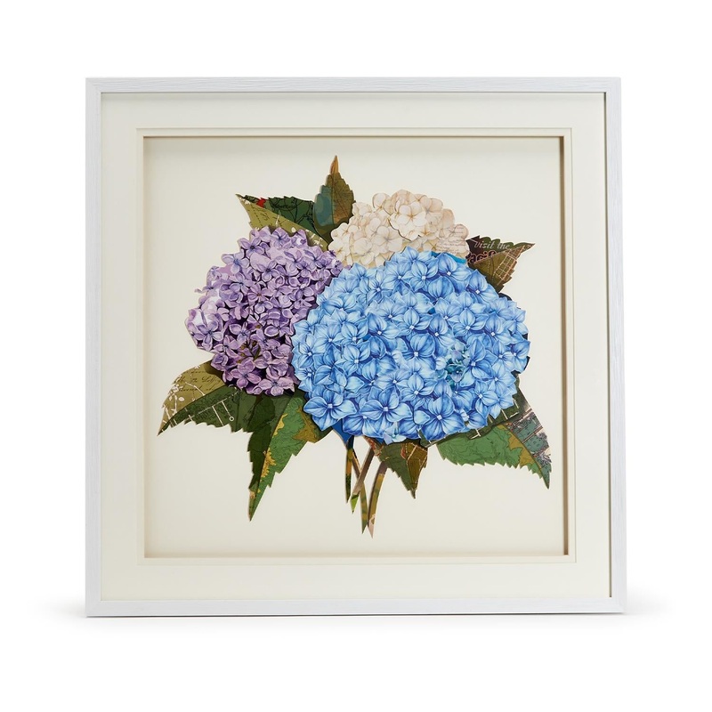 Two’s Company Two’s Company Fresh Blooms Wall Art – Paper/Plastic/Glass