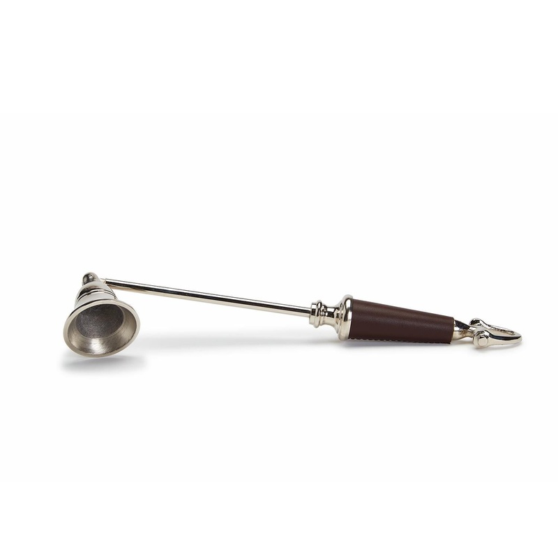 Two’s Company Two’s Company Lights Out Snuffer with Vegan Leather Handle