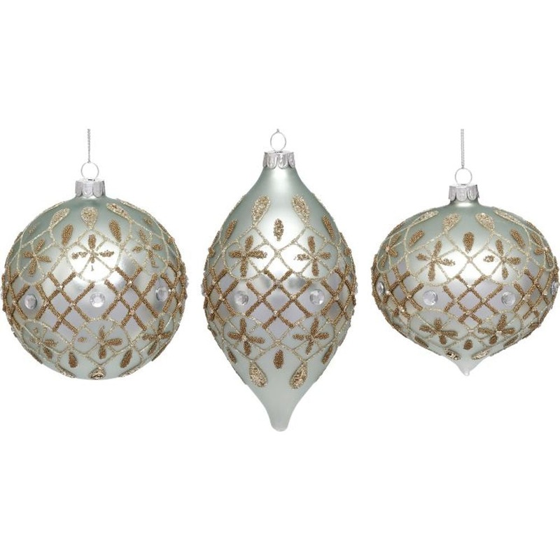 Mark Roberts Christmas 2023 Hatching Jewel Ornament 4-5.5”, Assortment of 3