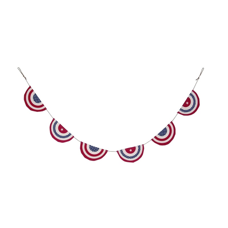 Transpac Cotton Bunting Banner