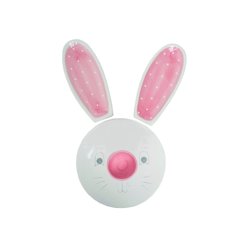 Transpac Dolomite Bunny Server Set