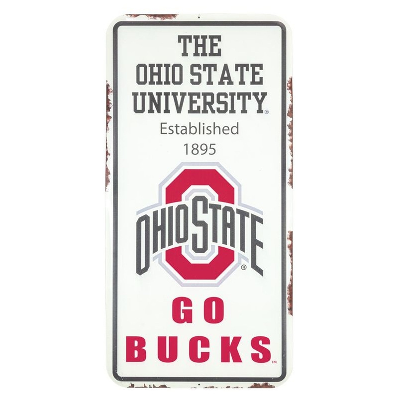 Hanna’s Handiworks Ohio State Large Metal Sign
