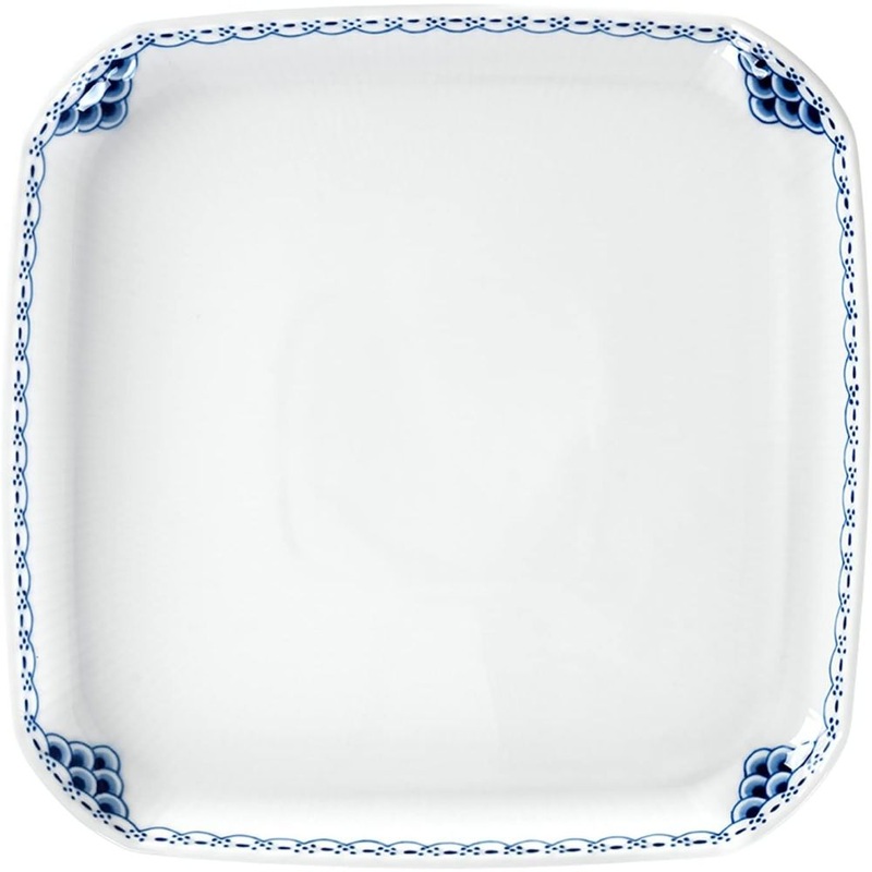 Royal Copenhagen Princess Plate Square 20Cm 7.87