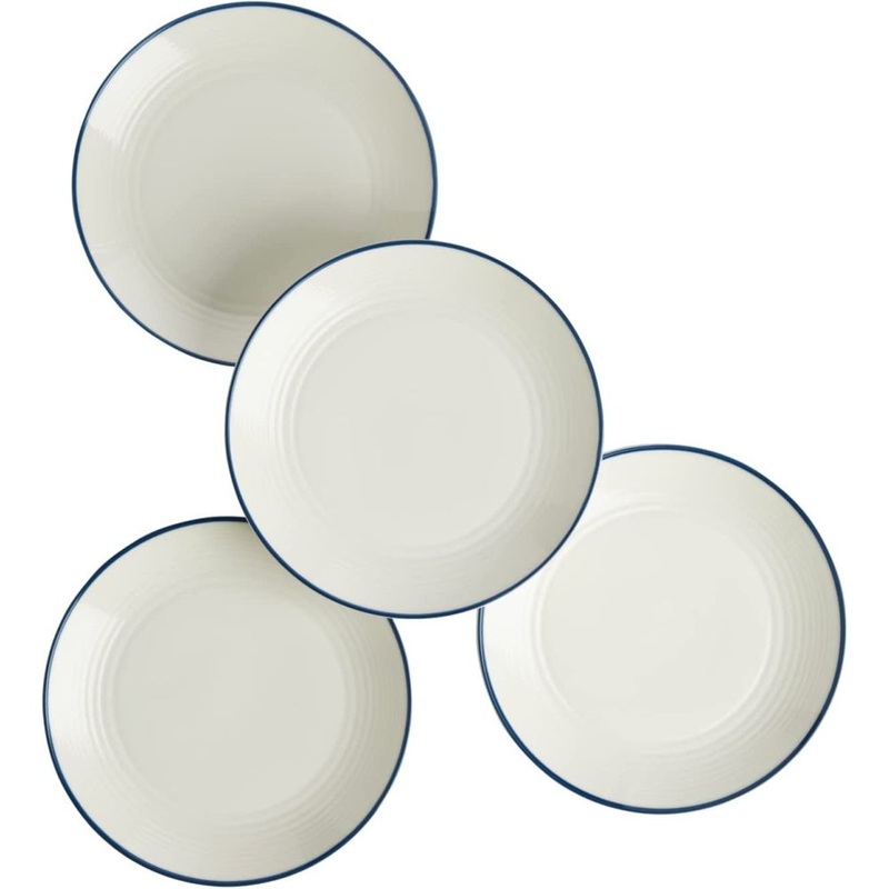 Royal Doulton Maze Denim Line Plate Set Of 4