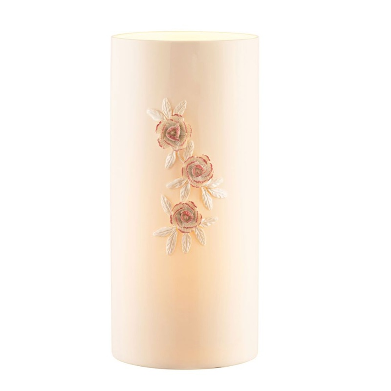 Belleek Peony Luminaire