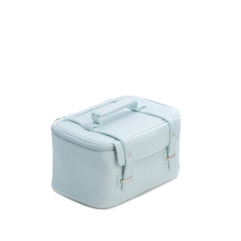 Bey Berk Light Blue Leatherette Travel Case