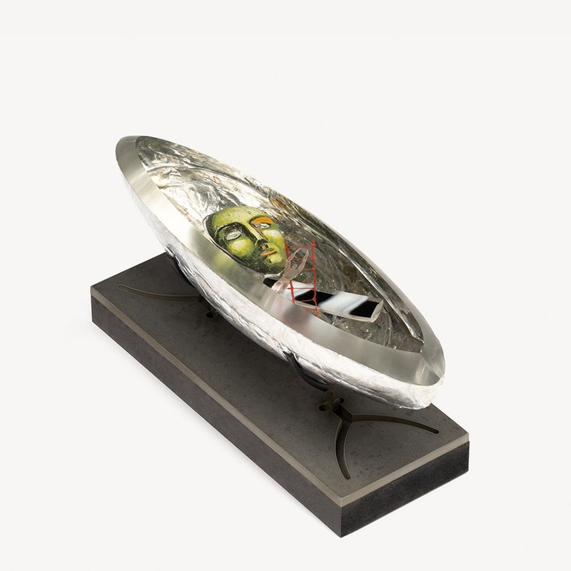 Kosta Boda Oracle Green Figurine Ld-100