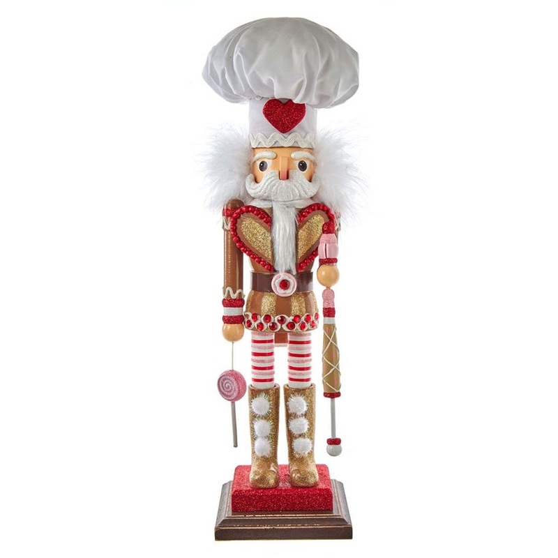 Kurt Adler 18 Hollywood Nutcrackers Gingerbread Chef Nutcracker