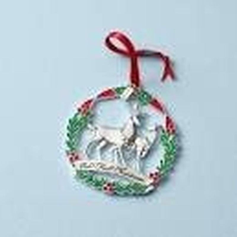 Lenox 2023 Our First Christmas Deer Ornament