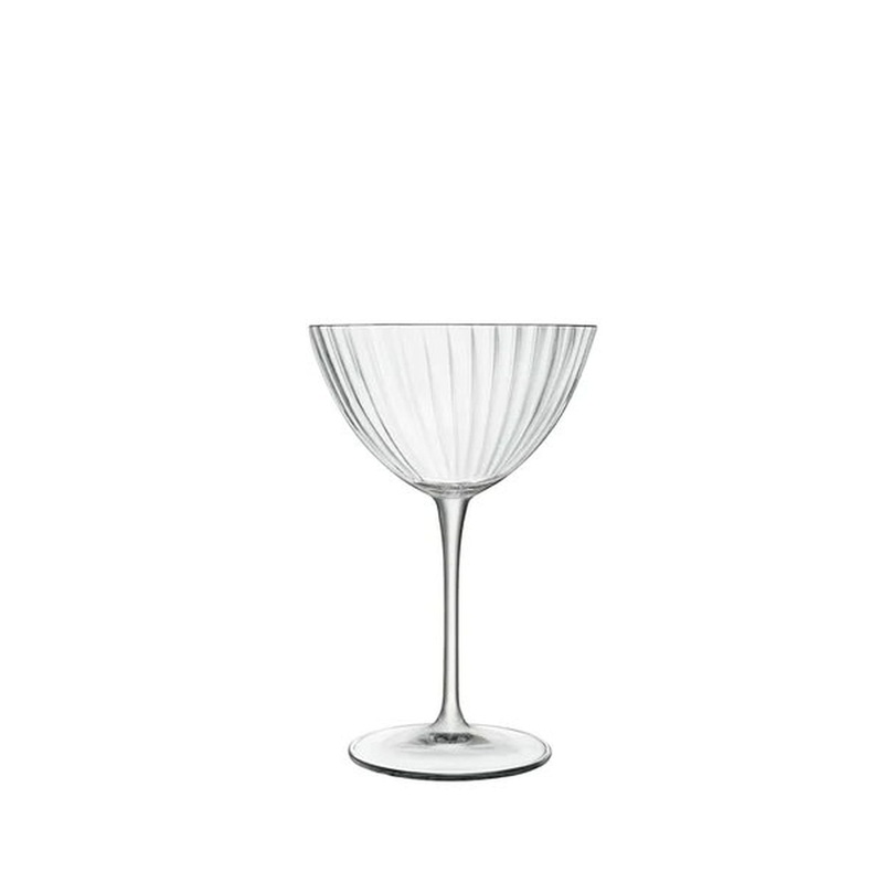 Luigi Bormioli Optica 7.5 Oz Martini Glasses Set of 4