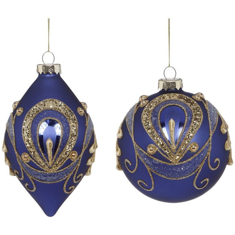 Mark Roberts 2021 Elegant Ornaments, 4-5 inches, Assortment of 2