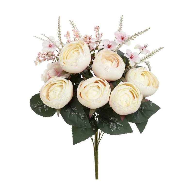 Mark Roberts Christmas 2020 Iced Mixed Garden Bunch, 20 inches