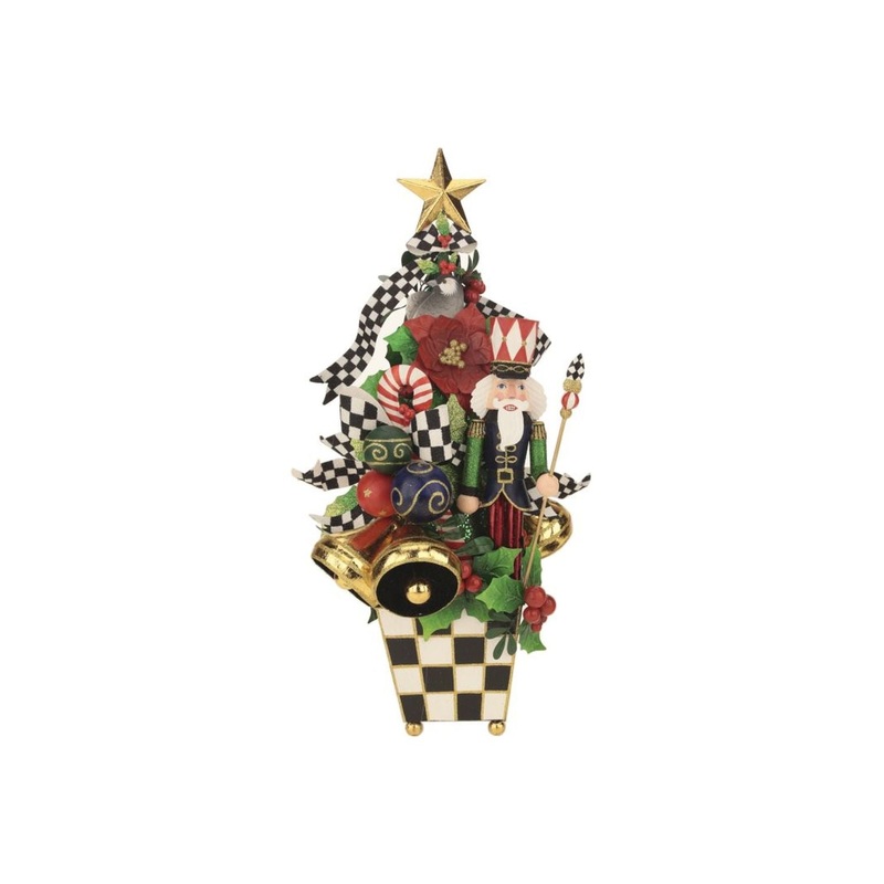 Mark Roberts Christmas 2023 Christmas Tree In Square Planter – 22 Inches