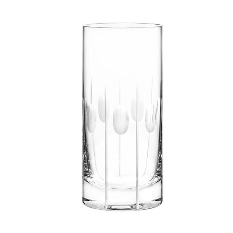 Qualia Glass Gulfstream Highball Glasses Set Of 4