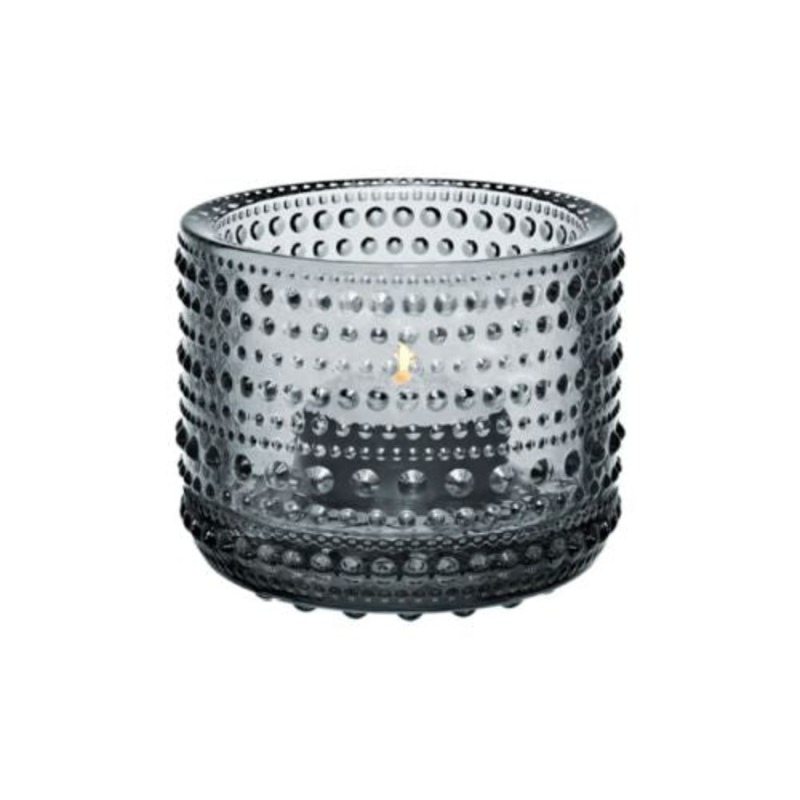 Royal Copenhagen Iittala Kastehelmi Tealight Candleholder,, 2.5 inches, Glass