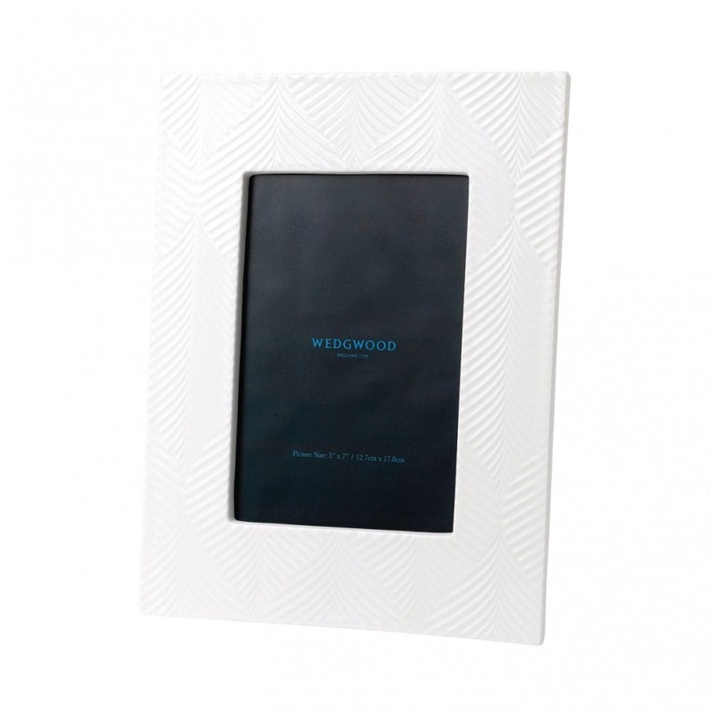 Wedgwood White Folia Frame|5×7