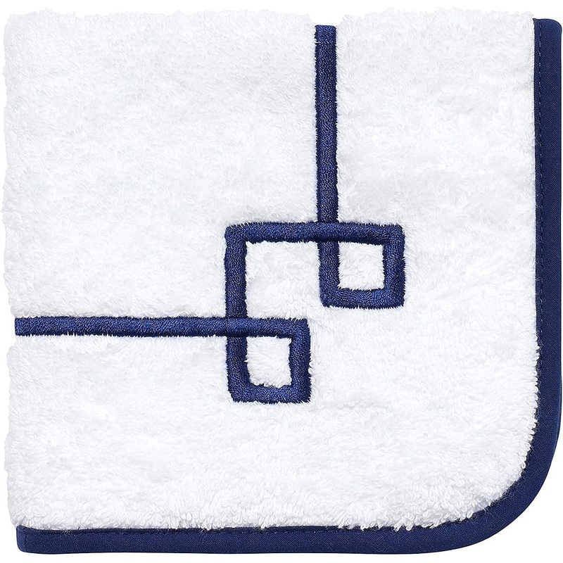 Avanti Linens Campaign Washcloth – White