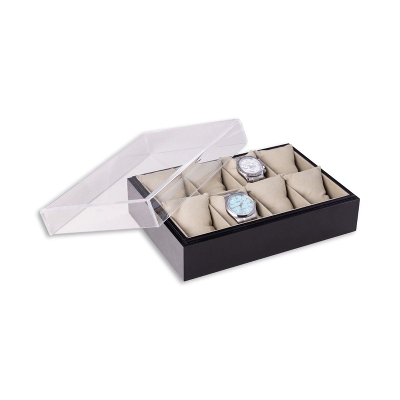 Bey Berk Esme Wood And Acrylic Eight Watch Box