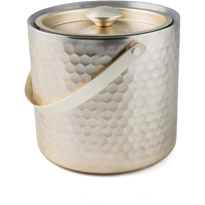 Cambridge Champagne Faceted 3-Quart Dinnerware Ice Bucket