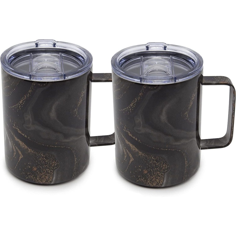 Cambridge Set Of 2, 16 Ounce Geode Coffee Mug