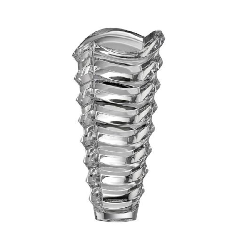 Galway Atlantic 13 Vase, Clear, Crystal