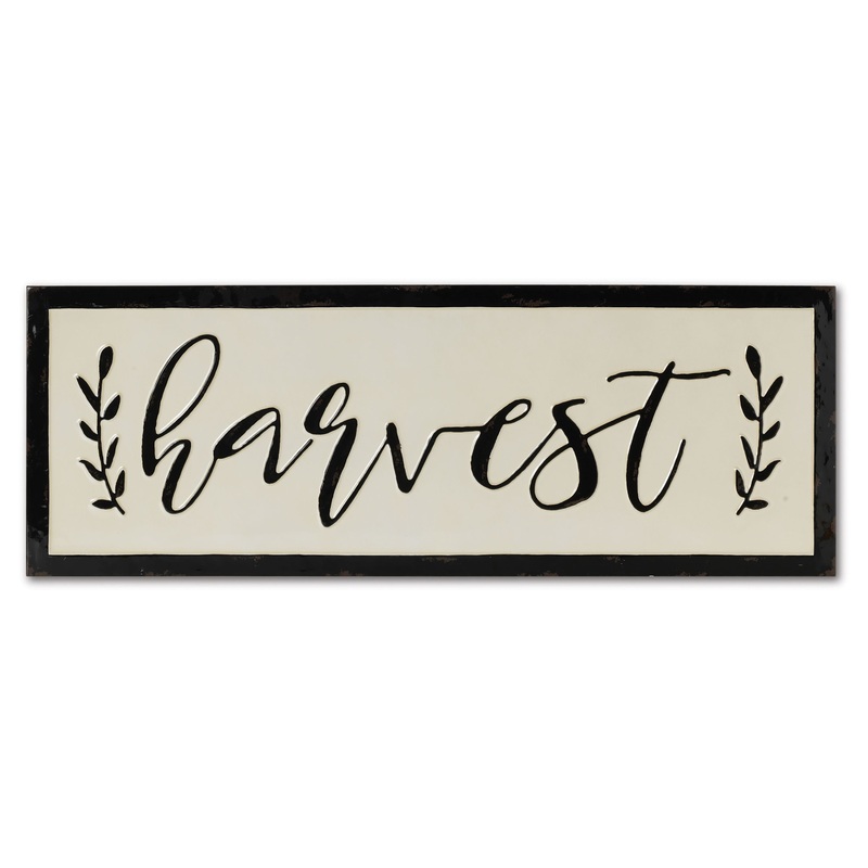 Gerson Company 36L Metal Harvest Wall Decor