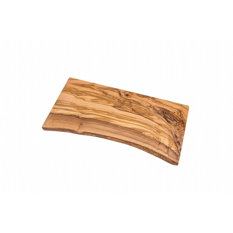 Lipper International Olive Wood Rustic Serving/Cutting Board