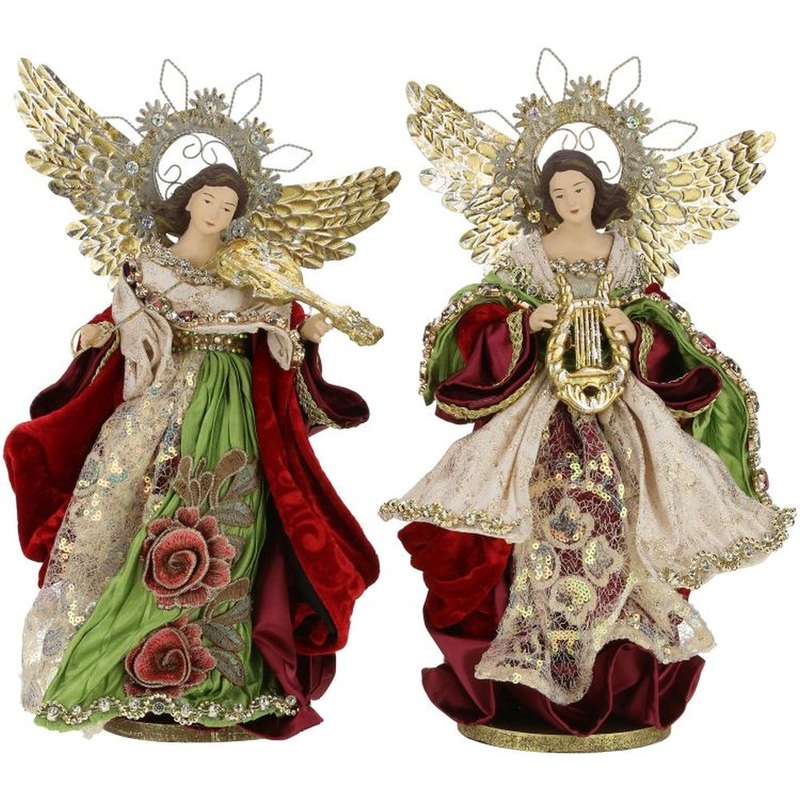 Mark Roberts Christmas 2022 Angel Of Elegance Assortment Of 2 12.5 Inches