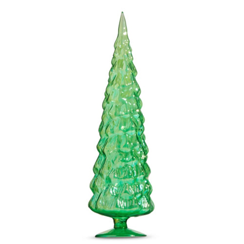 Raz Imports 2023 Charming Holiday 18 Iridescent Glass Tree