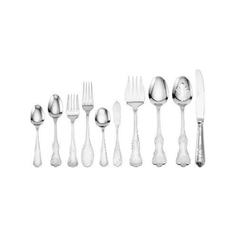 Wallace Hotel 77-Piece Stainless Steel Flatware Set