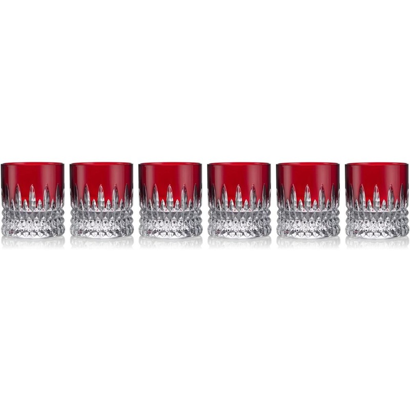 Waterford New Year Celebration Small Tumblers Red Set/6
