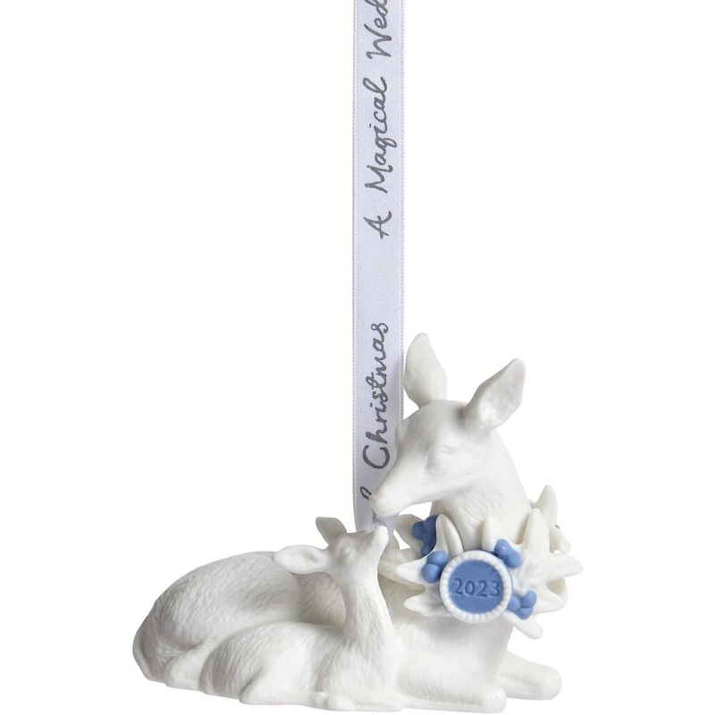 Wedgwood Christmas Baby’s First Ornament 2023