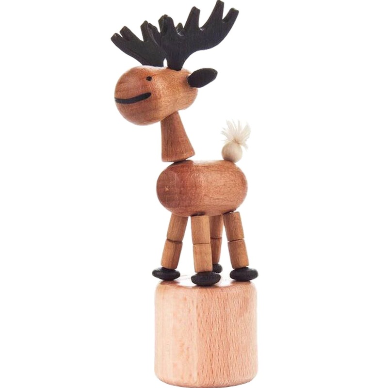 Alexander Taron Dregeno Push Toy Wobbly Elk