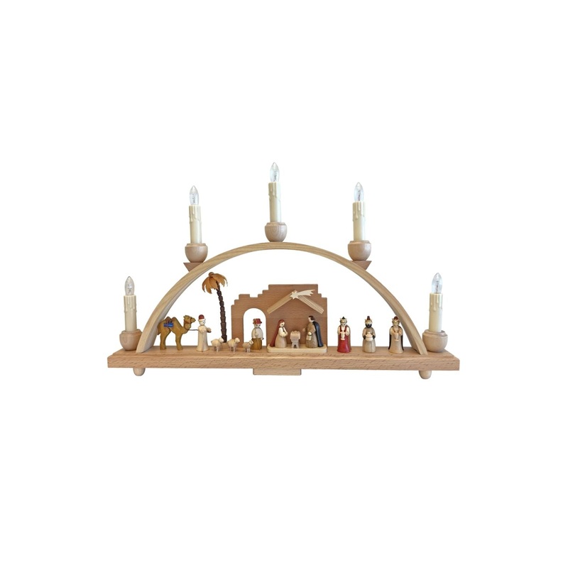 Alexander Taron Richard Glaesser Arch Nativity Scene
