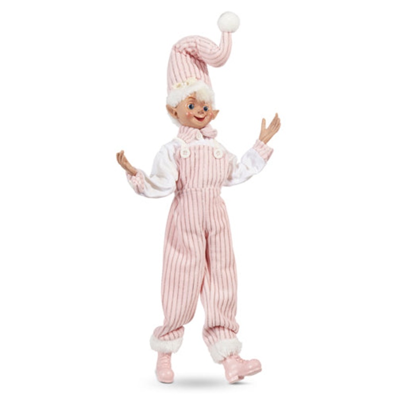 Raz Imports 2023 Jingle & Cocoa 16 Posable Elf