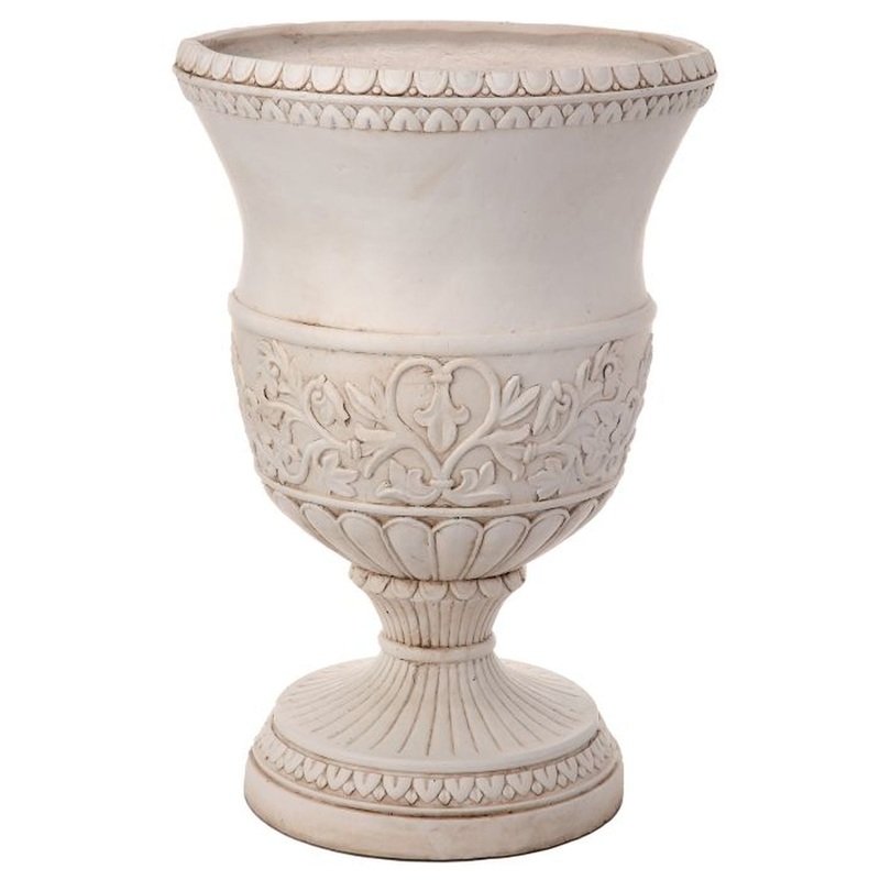 Regency International Mgo Acanthus Round Urn 17Wx26T