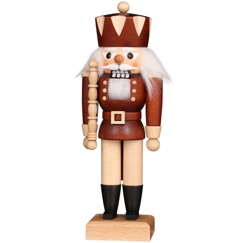 Alexander Taron Christian Ulbricht Mini Nutcracker – King (Natural)
