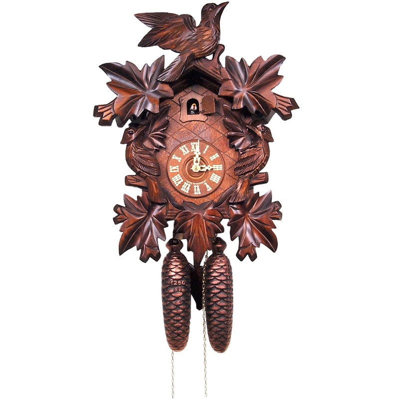 Alexander Taron Engstler Cuckoo Clock 8 Day 5 Leaf Design 15