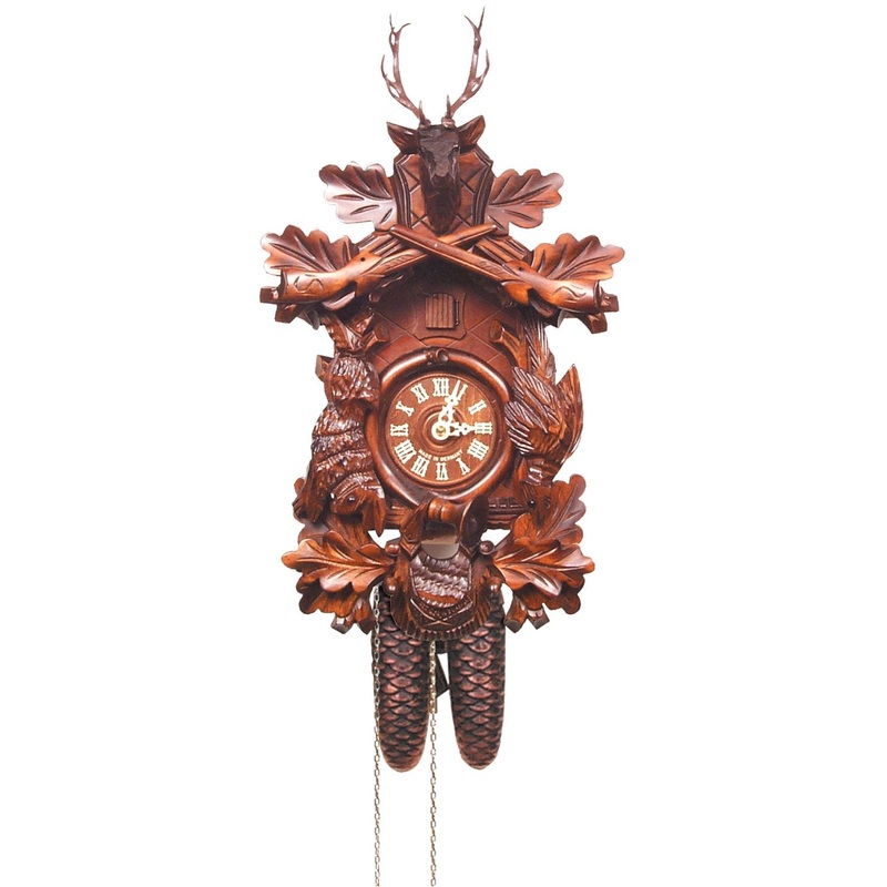 Alexander Taron Engstler Cuckoo Clock Deer Head 18