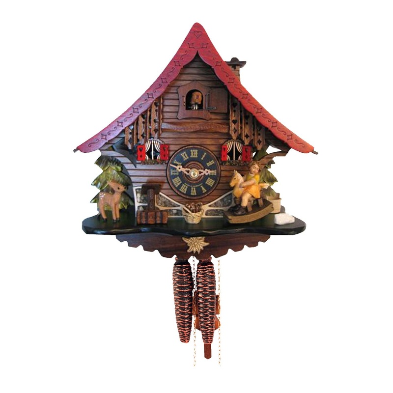 Alexander Taron Engstler Cuckoo Clock Rocking Horse 10